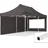 TOOLPORT Faltpavillon Economy 3 x 6 m inkl. 2 Seitenteile dunkelgrau 59051