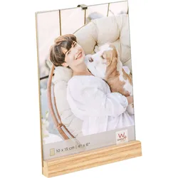 walther + design Simplicity Portraitrahmen, natur, 10 x 15 cm