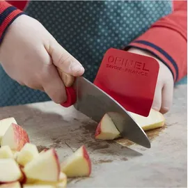 Opinel Le petit Chef Kinder Kochmesser-Set, rot/natur/silber, 3-teilig (1 Set)