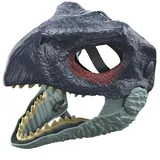 XBHNISDH Dinosaurier Maske Dino Maske Beweglicher Kiefer Velociraptor Dino Maske Tier Masken Latex Dinosaurier Kopf Maske für Halloween Kostüme Party (D2)