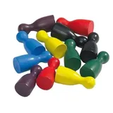 Philos Halmakegel, 40 x 18 mm, 60 Stück, farbig sortiert