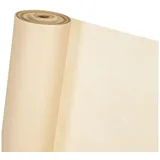 HaGa Stoff DEKOVLIES in 1,6m Breite beige (METERWARE), Dekostoff, Vlies-Tischdecke, Tischunterlage beige 100 cm