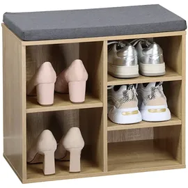 KESPER Schuhschrank mit Sitzkissen, FSC