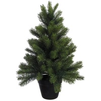 Creativ deco Künstlicher Weihnachtsbaum »Weihnachtsdeko aussen, künstlicher Christbaum, Tannenbaum«, grün