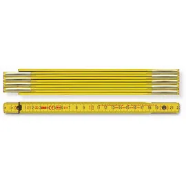 Bmi Maßband 972900200 Gelb 2 m