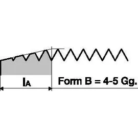 PROMAT Maschinengewindebohrer DIN 376B M14x2mm HSS-Co 6H PROMAT