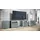 Vladon Wohnwand, Anthrazit, Holzwerkstoff, 286x122.5x35 cm, Wohnzimmer, Wohnwände, Wohnwand-Sets
