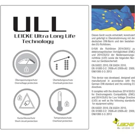 Leicke Netzteil 12V 1.5A/1.4A 18W | Ladegerät 1.4A Power Supply FW757/EU12 baugleich mit 311P0W067, 311P0W068, 311P0W044 passend für Fritzbox, Speedport, Router, Externe Festplatte, Verbatim, Seagate
