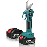 Insma Akku-Astschere, 3000W Elektrisch Gartenschere, Rebschere mit 2 Akkus 20000mAh