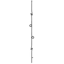 Peppermint Garderobenhaken Loop Rope Schwarz