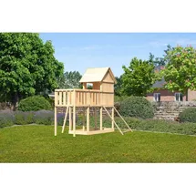 Karibu Spielhaus Frieda naturbelassen