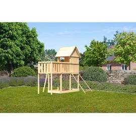 Karibu Spielhaus Frieda naturbelassen