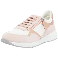 GEOX Damen D BULMYA B Sneaker, LT Rose/White, 37
