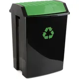 Tatay Recyclingbehälter 50 l Schwarz