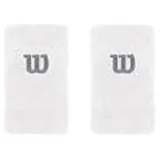 Wilson Extra Wide W Wristband Wh wh trade Wds, White/White/Trade Winds, Einheitsgröße EU
