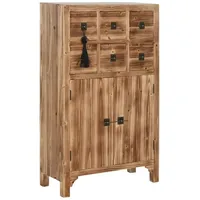 Fijalo Home ESPRIT Schwarz, Natur, Tanne, MDF, orientalisch, 63