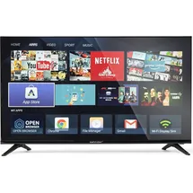 Zehnder TV-401 FHD SMART TV 40 Zoll 101cm LED Fernseher Schmaler Rahmen LAN/WLAN Triple Tuner DVB-S2/T2/C USB Android 11 kompatibel mit Google Play...