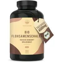 True Nature Bio Flohsamenschalen Kapseln 360 St.