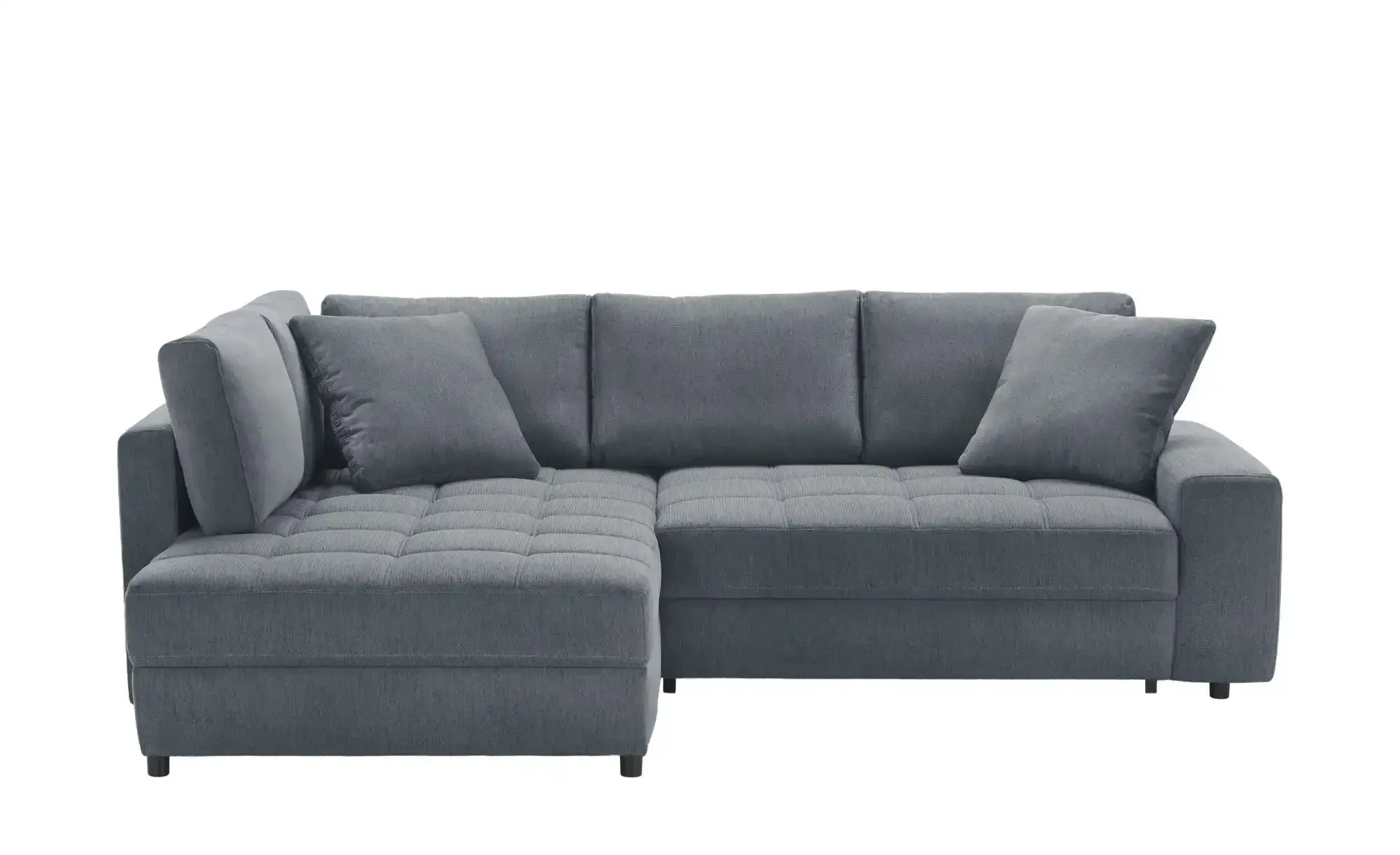 bobb Polsterecke  Arissa de Luxe ¦ grau ¦ Maße (cm): B: 268 H: 91 T: 215.0