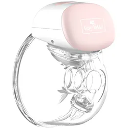 Lorelli elektrische Milchpumpe Hands free 240ml USB Touchscreen 3 Modi 10 Stufen rosa