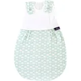 Träumeland Baby Schlafsack LIEBMICH Wolke Mint 56/62