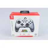 PowerA Mario Silver Controller silber Nintendo Switch