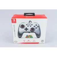 PowerA Mario Silver Controller silber Nintendo Switch