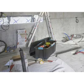 KIS Aufbewahrungsbox Kunststoff 780 x 350 x 395 mm Grau-Blau/Schwarz