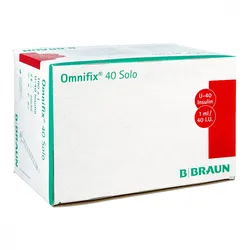 Ominifix Solo 40 Insulin Einmalspritzen