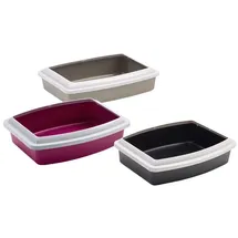 Nobby Katzentoilette Oval Jumbo Grau