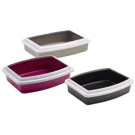Nobby Katzentoilette Oval Jumbo Grau