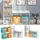 Vicco Kinderregal Luigi 90 x 30 x 90 cm MDF weiß