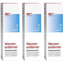 Warzenentferner Lösung für Hände und Füße von apodiscounter