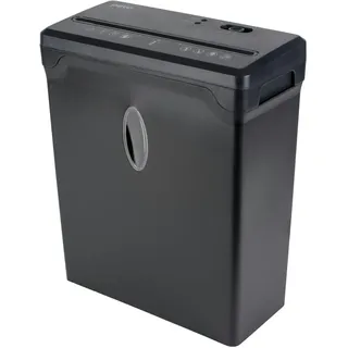 1-PACK 1x PAVO Crosscut Kreuzschnitt Aktenvernichter Shredder für 6 Blatt 10L Papierkorb