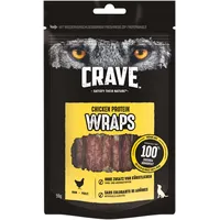 Crave Hund Protein Wraps mit Huhn