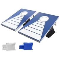 Vevor Cornhole Set Tragbares Spielbrett aus Aluminium 8 Sitzsäcke