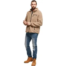 Brandit Textil Teddy Jacke Camel M