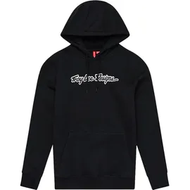 Troy Lee Designs Hoodie Schwarz/Weiß 2XL