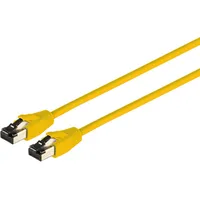 ShiverPeaks S/CONN maximum connectivity Netzwerkkabel-Patchkabel cat. 8.1 F/FTP PIMF LSZH gelb 1,0m,