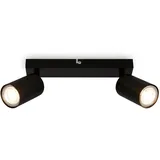 Briloner Deckenlampe 1-flg. schwenkbar 25,5 cm schwarz