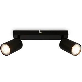 Briloner Deckenlampe 1-flg. schwenkbar 25,5 cm schwarz