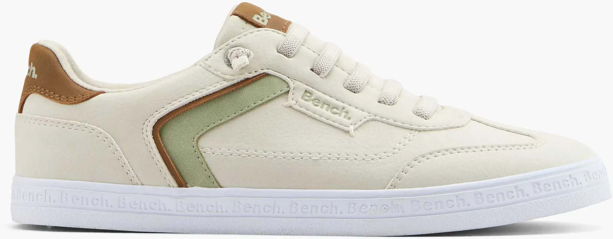 Bench  Sneaker Offwhite, Damen, Größe: 42, Material: PU/Textil - Bench  Sneaker Offwhite, Damen, Größe: 42, Material: PU/Textil - woman - Offwhite