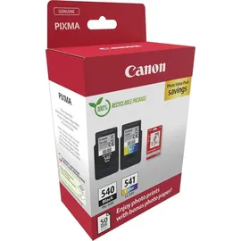Canon PG-540 schwarz + CL-541 CMY