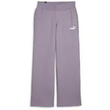 Puma Essentials+ Small Logo Fleece Hose Damen 30 pale plum M
