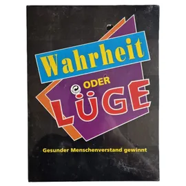 Mb Wahrheit oder Lüge - MB Spiele 1996 - Gesellschaftsspiel Quiz Fragen - NEU & OVP