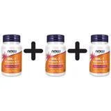 NOW Foods MK-7 Vitamin K-2, Extra Strength 300 mcg 60 Kapseln)