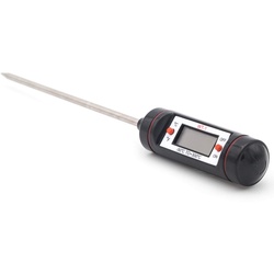 Digital Grill,- Fleisch- u. Bratenthermometer - Edelstahl u. Kunststoff - bis 100 Grad