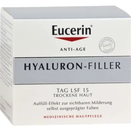 Eucerin Hyaluron-Filler Tagespflege Creme für trockene Haut LSF 15 50 ml