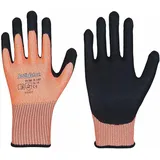 Leipold Schnittschutzhandschuhe Solidstar 1683 Gr.9 orange/schwarz EN 388 PSA II 12 PA