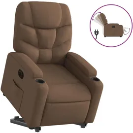vidaXL Relaxsessel mit Aufstehhilfe Elektrisch 146 x 78 x 0 cm Braun